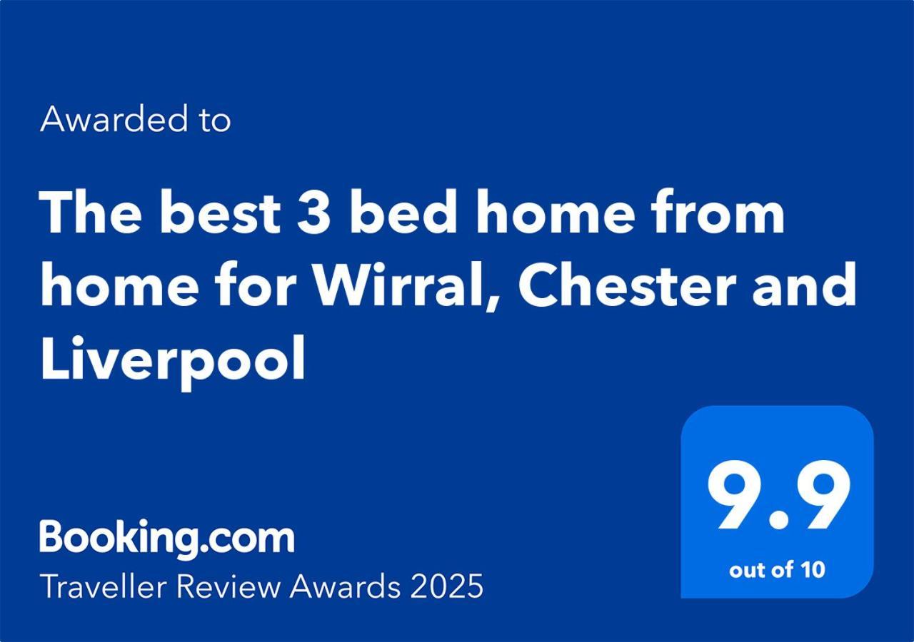 Holiday home Traveller Award Winner For 2025 For Visits To Wirral, Chester, Wales And Liverpool West Kirby
